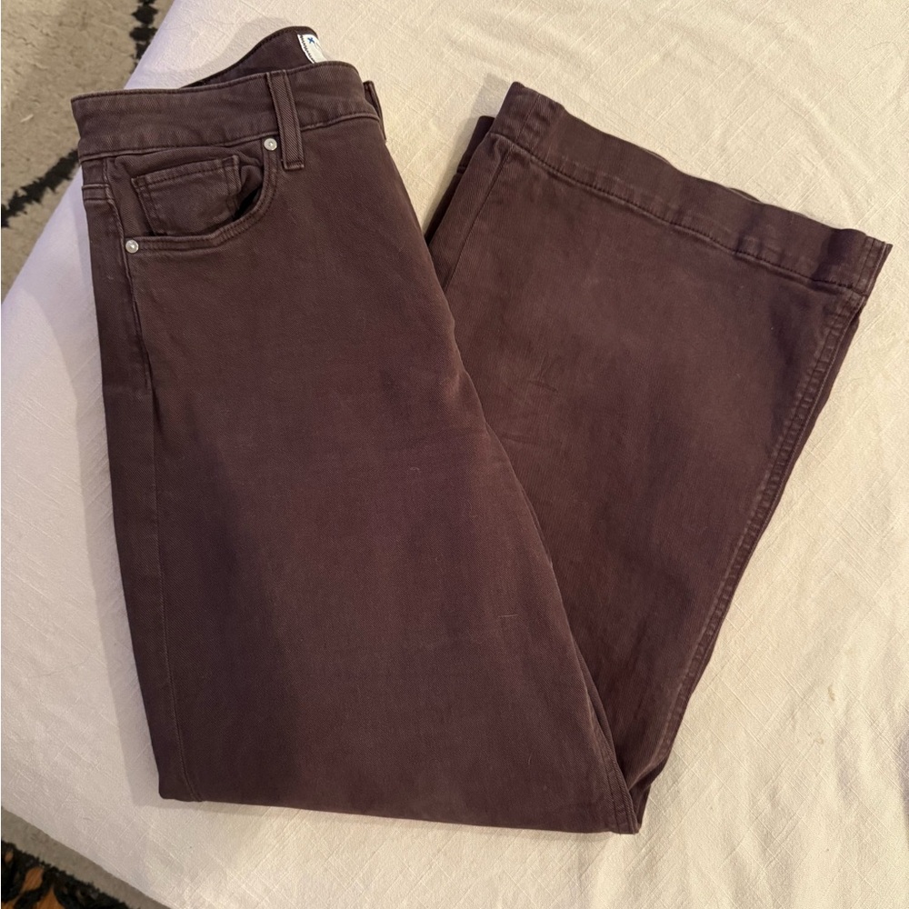 PAIGE Chocolate Brown Jeans